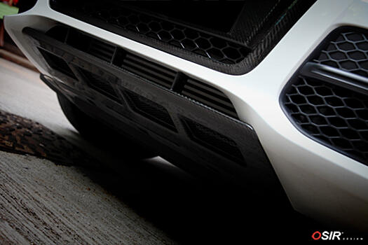Спойлер переднего бампера Audi Q5 S-Line из карбона Osir Design FCS Q5 B8S carbon 