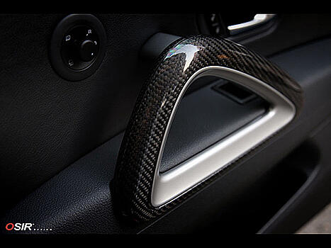 Карбоновая накладка на внутрисалонные ручки VW Scirocco Door Handle Scirocco carbon 