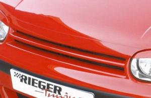Молдинг капота для закрытия выемки из-под эмблемы VW Golf 4 10.97-03 RIEGER 00059011 