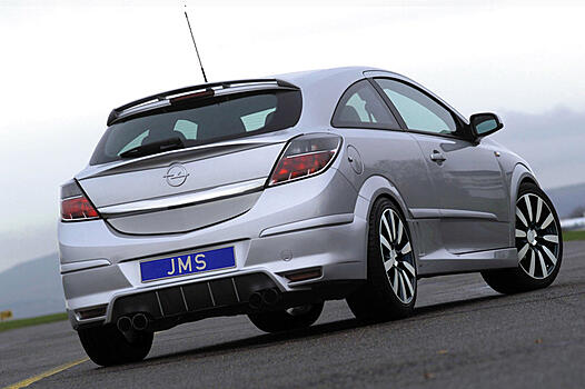 Накладка на задний бампер Opel Astra H GTC JMS Tuning 00235979 