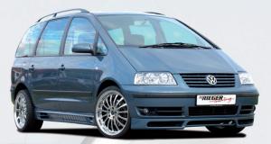 Пороги VW Sharan Van 09.95-03/ Seat Alhambra Van 7MS/ Ford Galaxy 00- RIEGER 00054105 + 00054104 