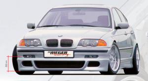 Накладка на передний бампер BMW 3er E46 седан до рестайлинга RIEGER 00050117 