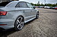 Накладки на пороги Audi RS3 V8 FL Sedan AU-RS3-8VF-S-SD1  -- Фотография  №2 | by vonard-tuning