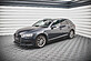 Накладки лезвия под пороги Audi A4 B9 AU-A4-B9-AV-SD1  -- Фотография  №2 | by vonard-tuning