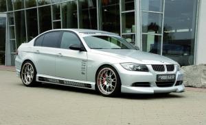 Пороги BMW 3-er E90 седан Carbon-Look RIEGER 00099548 +00099549 