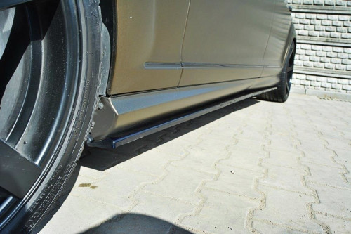 Сплиттеры лезвия порогов Mercedes-Benz S W221 AMG ME-S-W221-AMG-SD1 