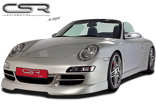 Губа в передний бампер Porsche 911 997 [до рестайлинга] CSR Automotive FA997 