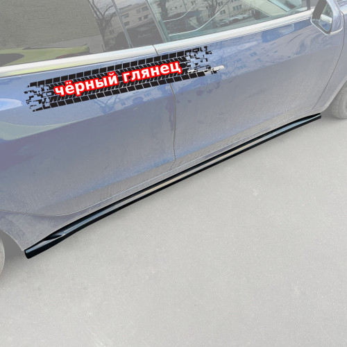 Лезвия под пороги Tesla Model 3 TE-MOD-3-SS1G 