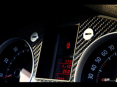 Накладки на индикаторы поворота приборной панели Golf V GTI/ R32 06-09 S-CAPS GT 