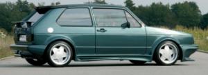 Пороги VW Golf MK 1 3-doors/ Cabrio RIEGER 00009031 + 00009032 