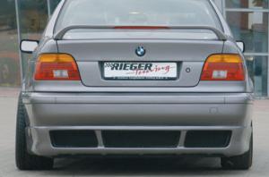 Юбка заднего бампера BMW 5er E39 седан RIEGER 00053110 