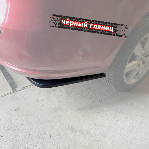 Сплиттеры заднего бампера VW Polo 5 седан (lim) артикул VWPO-5-RS1G  Vonard customs | by vonard-tuning