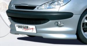 Губа в передний бампер Peugeot 206/ CC 98-03 RIEGER артикул 00052217  Rieger Tuning | by vonard-tuning