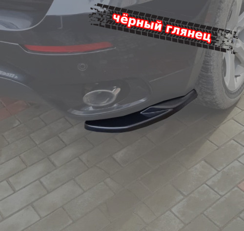 Сплиттеры заднего бампера BMW X6 E71 BX6E71-RS1G 
