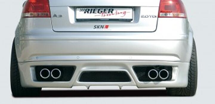 Юбка заднего бампера Audi A3 8P RIEGER 00056706 