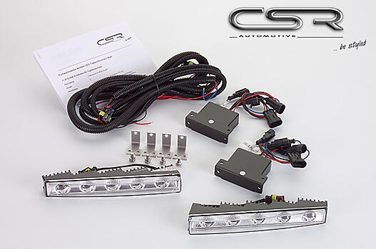 Универсальные LED диодные фонари дневного света CSR Automotive ZB038 