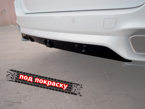 Накладка на диффузор BMW X5 F15 M-Pack (под покраску) BX5F15-MPACK-DIF1P 