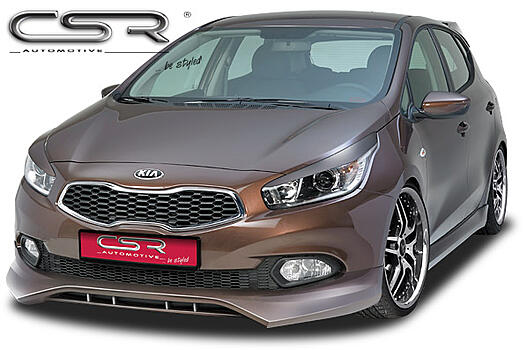 Юбка переднего бампера Kia CEED с 12- FA161  