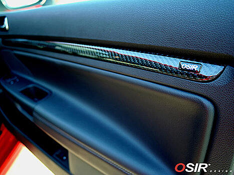 Комплект карбоновых накладок для интерьера VW Golf/ Jetta V (5-ти дверные) Stripes 4D GT Carbon 