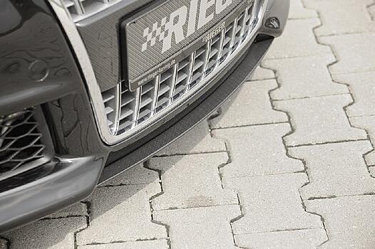 Спойлер для переднего бампера RIEGER 00055260/ 00055261/ 00055262/ 00055263 Carbon-Look артикул 00099820  Rieger Tuning | by vonard-tuning
