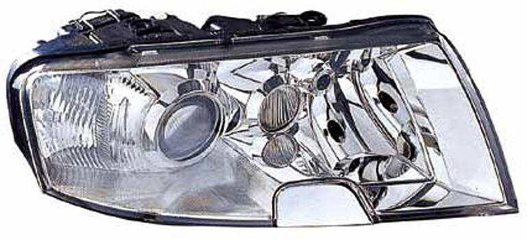 Фара правая с ПТФ, корректор SKODA SUPERB 3U 02-07 SDSUP02-000-R 1EL246042102