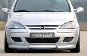 Губа в передний бампер Opel Corsa C 06.03- RIEGER 00058921 