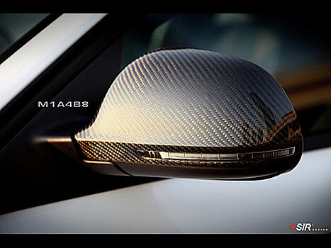 Корпус для зеркала заднего вида карбоновый Audi A4 B8 / A5 / A6 с 09- M1 B8 V1 Carbon (pair) 