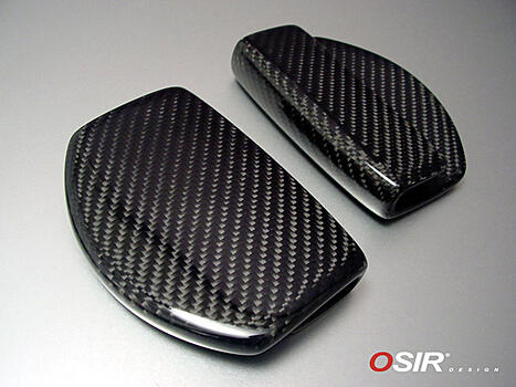 Накладки из карбона на рамку КПП Audi TT MK1 99-06 D2 TTMK1 Carbon (pair) 