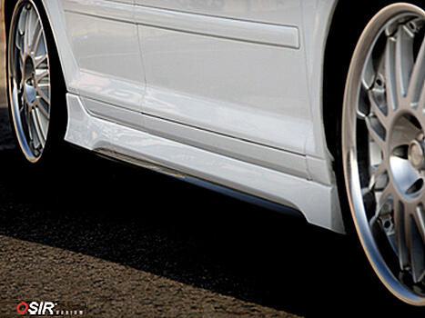 Карбоновые вставки в пороги Audi A3 Sportback OSIR SKIRT A3S V2 carbon insert 