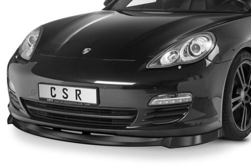 Сплиттер переднего бампера Porsche Panamera 970 дорестайл CSL445 