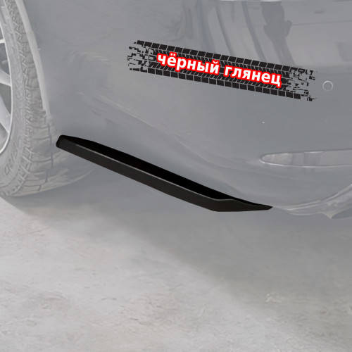 Сплиттеры заднего бампера Skoda Octavia 2 A5 рест. артикул SO-2-A5-FL-RS1G  Vonard customs | by vonard-tuning