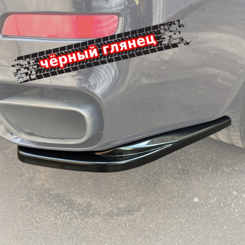 Сплиттеры заднего бампера BMW X5 F15 M-pack V2 артикул BX5F15-MPACK-RS2G  Vonard customs | by vonard-tuning