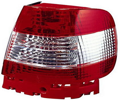 Задние фонари Audi A4 B5 99-01 рестайл красные хром AI0A499-740RW-N / 1016795 441-1953PXAE-CR