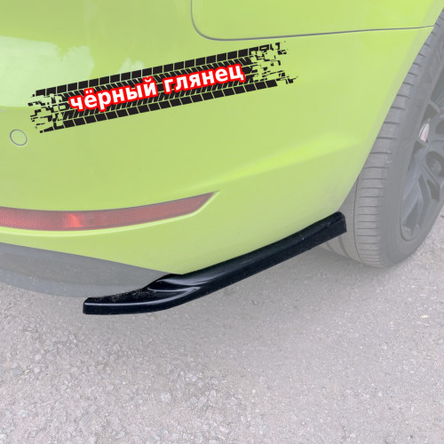 Сплиттеры заднего бампера Audi A4 B9 стандарт (дорест) AA4-B9-RS1G 
