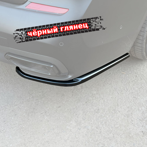 Сплиттеры заднего бампера BMW 7 G11 G12 M-Pack (дорест) V1 артикул B7-G11-MPACK-RS1G  Vonard customs | by vonard-tuning