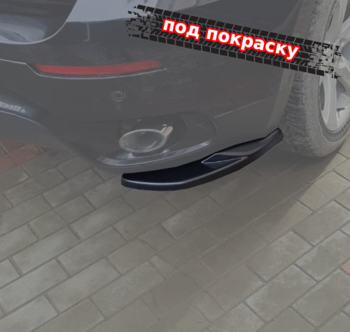 Задние элероны для BMW X6 E71 (под покраску) BX6E71-RS1P 