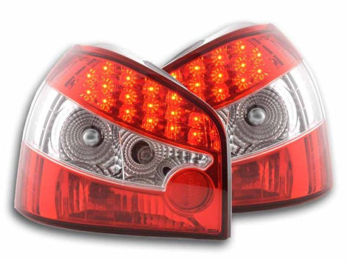 Фонари задние для  Audi A3 красный - хром AI0A396-742RH-N 