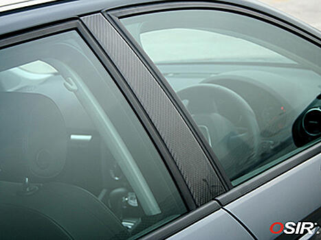 Карбоновые накладки на центральные стойки кузова Audi A3 8P 06- B-pillar A3 Carbon/ pair 
