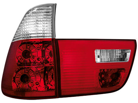 Задние фонари на BMW X5 00-02 красные RB23RC / BM0X599-760RW-N / 1290095 