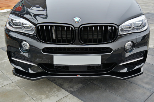 Сплиттер передний BMW X5 F15 M50D прилегающий BM-X5-15-M-FD1 