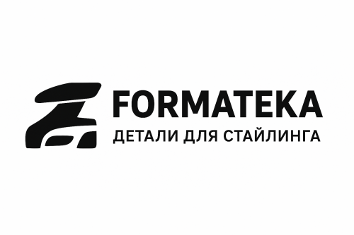 Сплиттер (короткий) переднего бампера VW Polo 6 Liftback - текстура артикул  