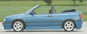 Пороги VW Golf 3 3-х/ 5-ти дв. kombi/ cabrio/ Golf 4 10.97-03 cabrio/ Seat Cordoba 6K/ C 96-99 RIEGER 00043033 + 00043034 