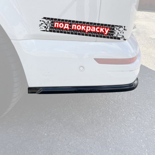 Сплиттеры заднего бампера VW T6 / T6.1 (ver. 3) - под покраску артикул VWT6-RS3P  Vonard customs | by vonard-tuning