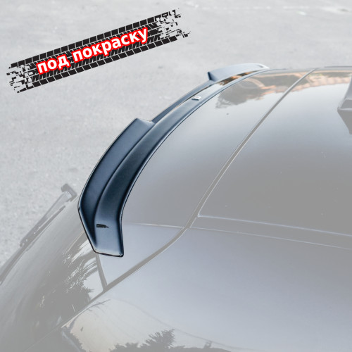 Спойлер лезвие крышки багажника BMW 1 Е81 Е87 (ver. 2) - под покраску артикул BM1-E87-TS2P  Vonard customs | by vonard-tuning