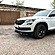Сплиттер (двойной) переднего бампера Skoda Kodiaq 1 стандарт (ver. 3) SK1-D-FS3G  -- Фотография  №1 | by vonard-tuning
