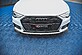 Сплиттер переднего бампера Audi A6 C8 S-Line двойной  AU-A6-C8-SLINE-FD1G+FD1R  -- Фотография  №1 | by vonard-tuning