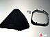Чехол для рычага КПП с черной прошивкой VW Golf V GTI/ R32/ Rabbit/ Jetta V 06-08/ Golf VI 10+ Boot GT Manual (BLACK stitches)  -- Фотография  №1 | by vonard-tuning
