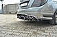 Диффузор+сплиттер заднего бампера (левый+правый) на  Mercedes C W204 AMG-Line ME-C-204-AMGLINE-CNC-RS1  -- Фотография  №1 | by vonard-tuning
