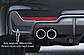 Диффузор заднего бампера BMW 4er F32/ F33/ F36 M-Tech выхлоп 4x76mm / с вырезом 00053490 / 00088074 / 00099269  -- Фотография  №3 | by vonard-tuning