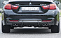 Диффузор заднего бампера BMW 4er F32/ F33/ F36 M-Tech выхлоп 4x76mm / с вырезом 00053490 / 00088074 / 00099269  -- Фотография  №1 | by vonard-tuning